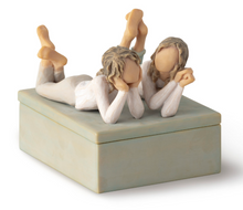 Load image into Gallery viewer, Forever Friends Keepsake Box | Willow Tree
