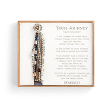 Load image into Gallery viewer, Beaded Love Bracelet - Gray - Jewelry
