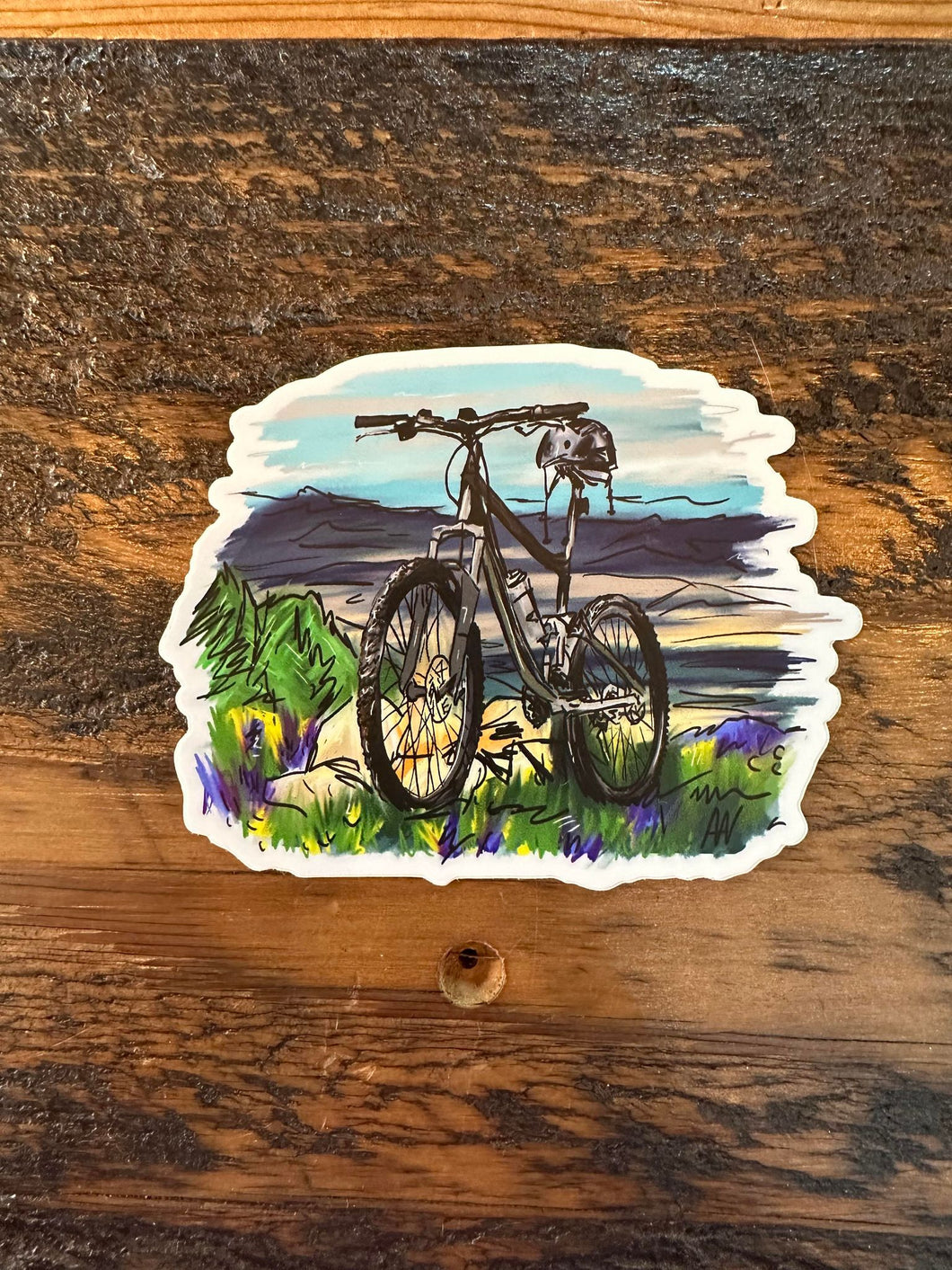 Bike Vinyl Sticker Decal