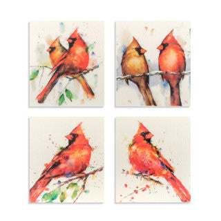 Biodegradable Dish Cloths - Cardinal