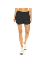 Load image into Gallery viewer, Buttery Soft High Waist Harem Shorts Black
