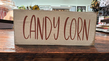 Load image into Gallery viewer, Fall and Halloween Themed Wooden Block Signs
