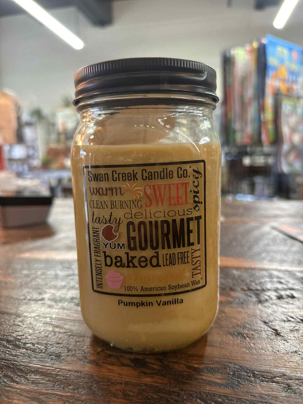 Swan Creek Pumpkin Vanilla Pantry Jar 24 oz.