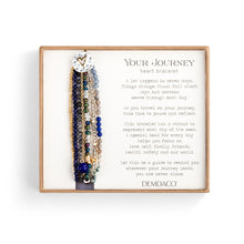 Load image into Gallery viewer, Beaded Love Bracelet - Indigo - Jewelry
