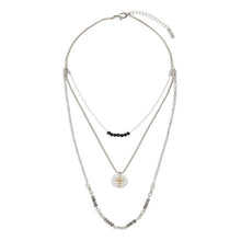 Load image into Gallery viewer, Beaded Prayer Necklace - Black
