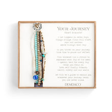 Load image into Gallery viewer, Beaded Love Bracelet - Turquoise - Jewelry
