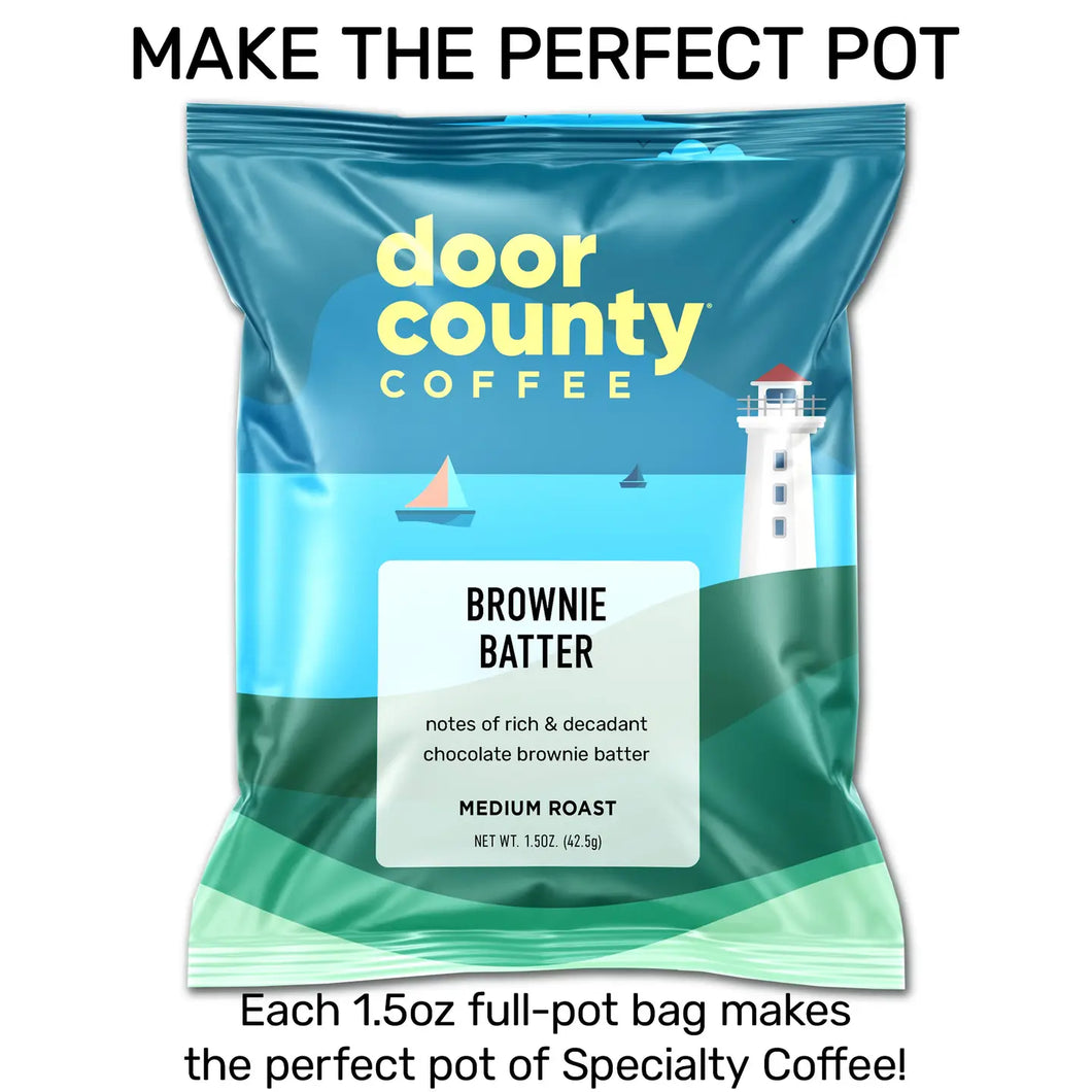 Door County Brownie Batter Single Serve Ground Coffee