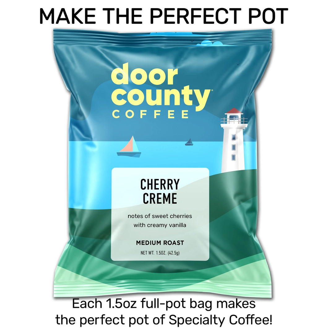 Door County Cherry Cream Single Serve Ground Coffee