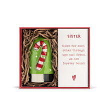 Load image into Gallery viewer, Heartful Home Holiday Bell - Sister
