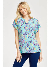 Load image into Gallery viewer, Emerald Lizzy Dolman Short Sleeve Wrinkle Free Top
