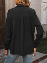 Load image into Gallery viewer, Long Sleeve Black Shirt
