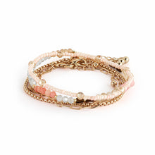 Load image into Gallery viewer, Bracelet Set of 5 - Multicolor Gold
