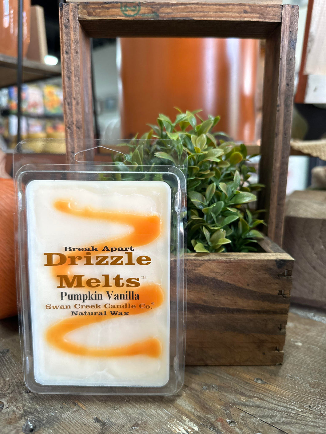 Swan Creek Candle Co. Pumpkin Vanilla Drizzle Melts