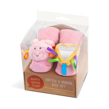 Load image into Gallery viewer, Rattle Socks - Pig
