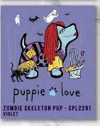 Zombie Skeleton Pup | Violet