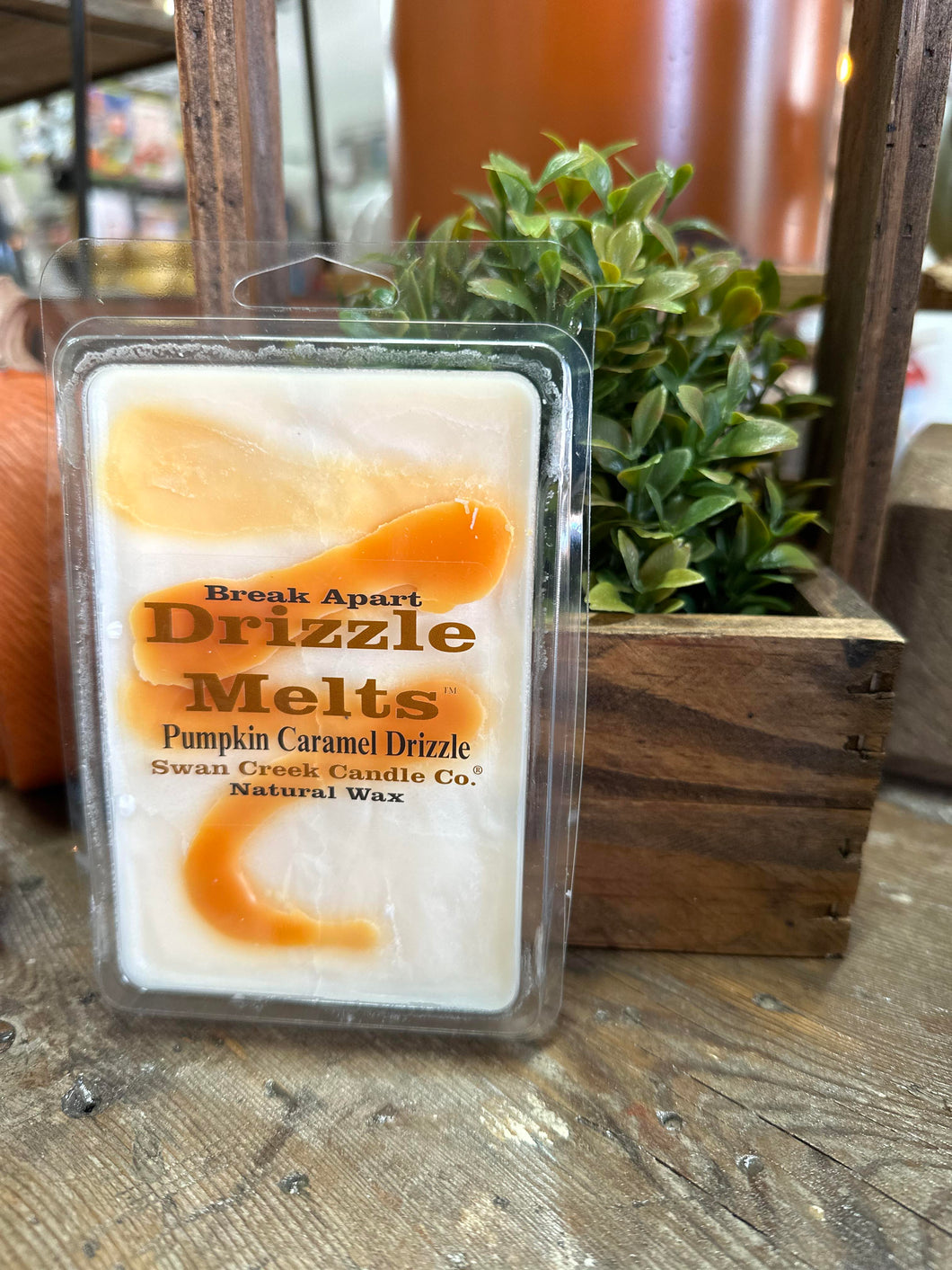 Pumpkin Caramel Drizzle Melts