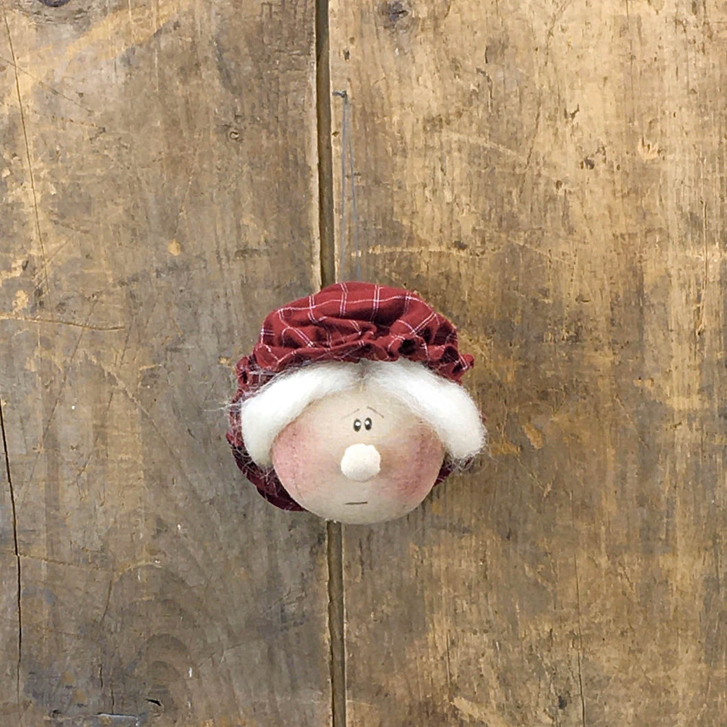 Whimsy Mrs. Claus Ornament