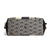 Load image into Gallery viewer, Your Journey Weekender Bag - Black and Cream
